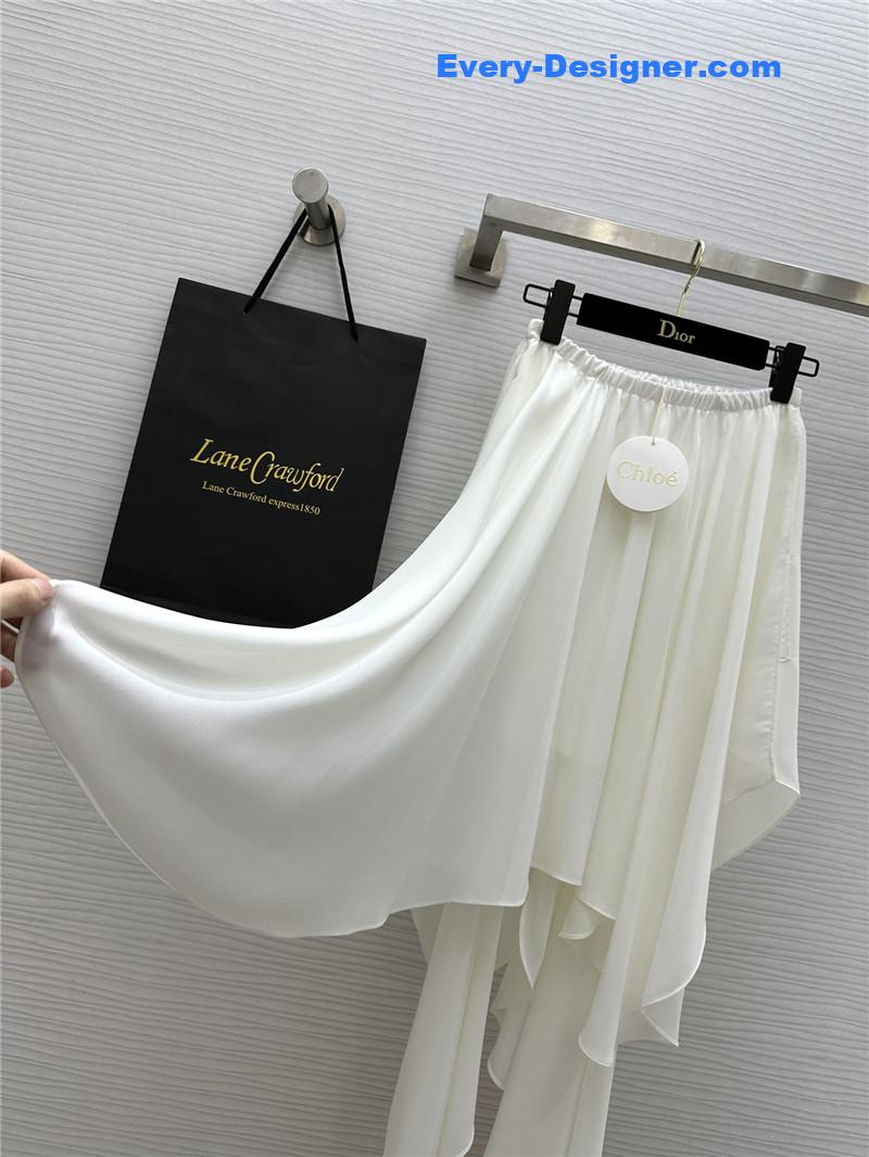 Chloé irregular skirt cheap replica designer clothes