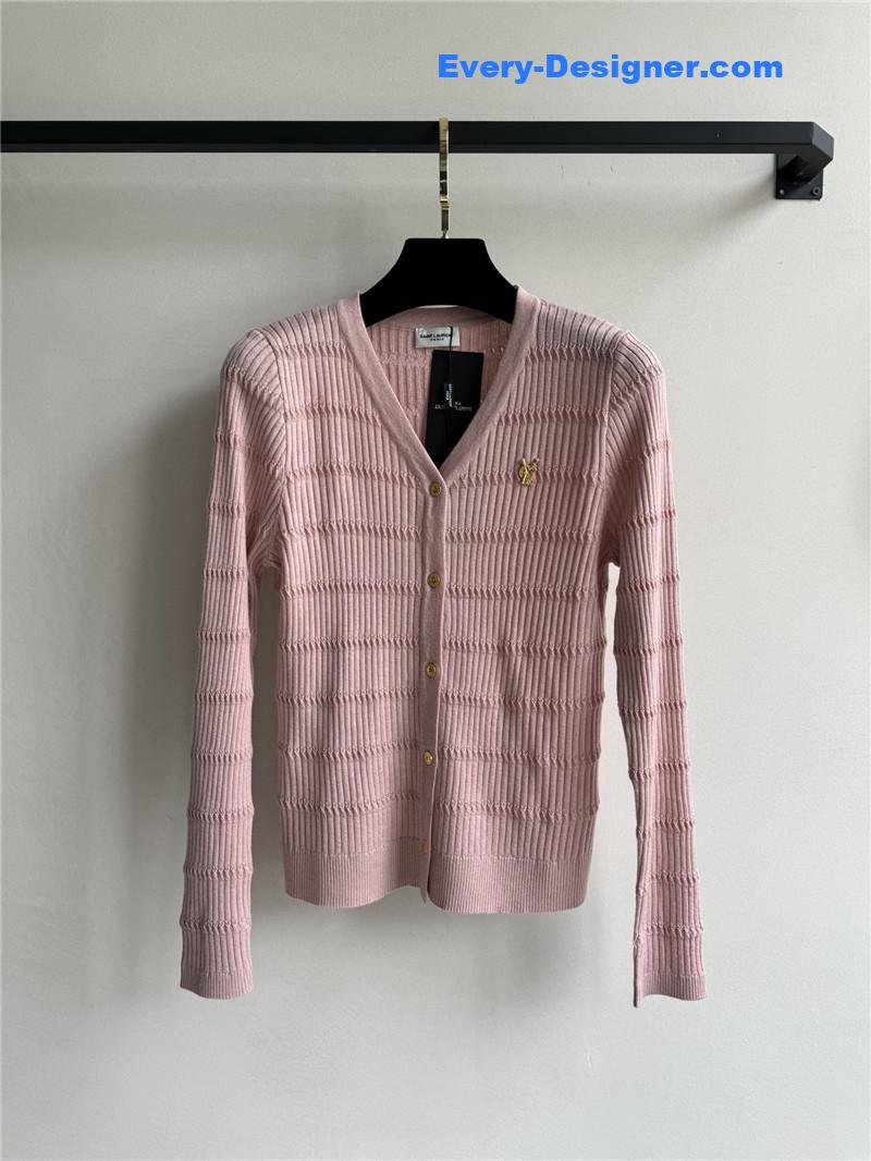 Y51 hollow knitted long-sleeved cardigan replicas clothes