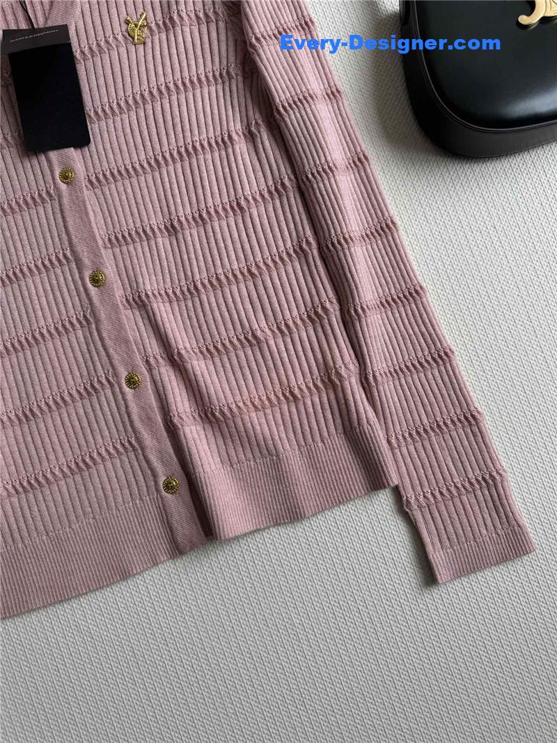 Y51 hollow knitted long-sleeved cardigan replicas clothes