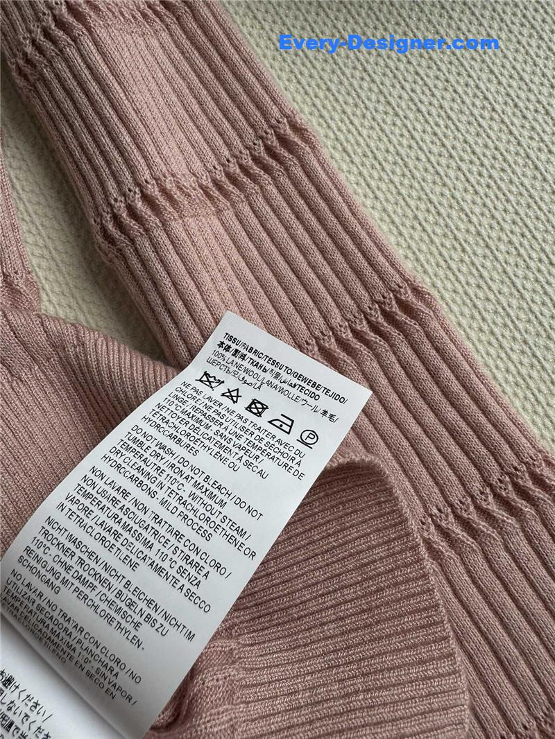 Y51 hollow knitted long-sleeved cardigan replicas clothes