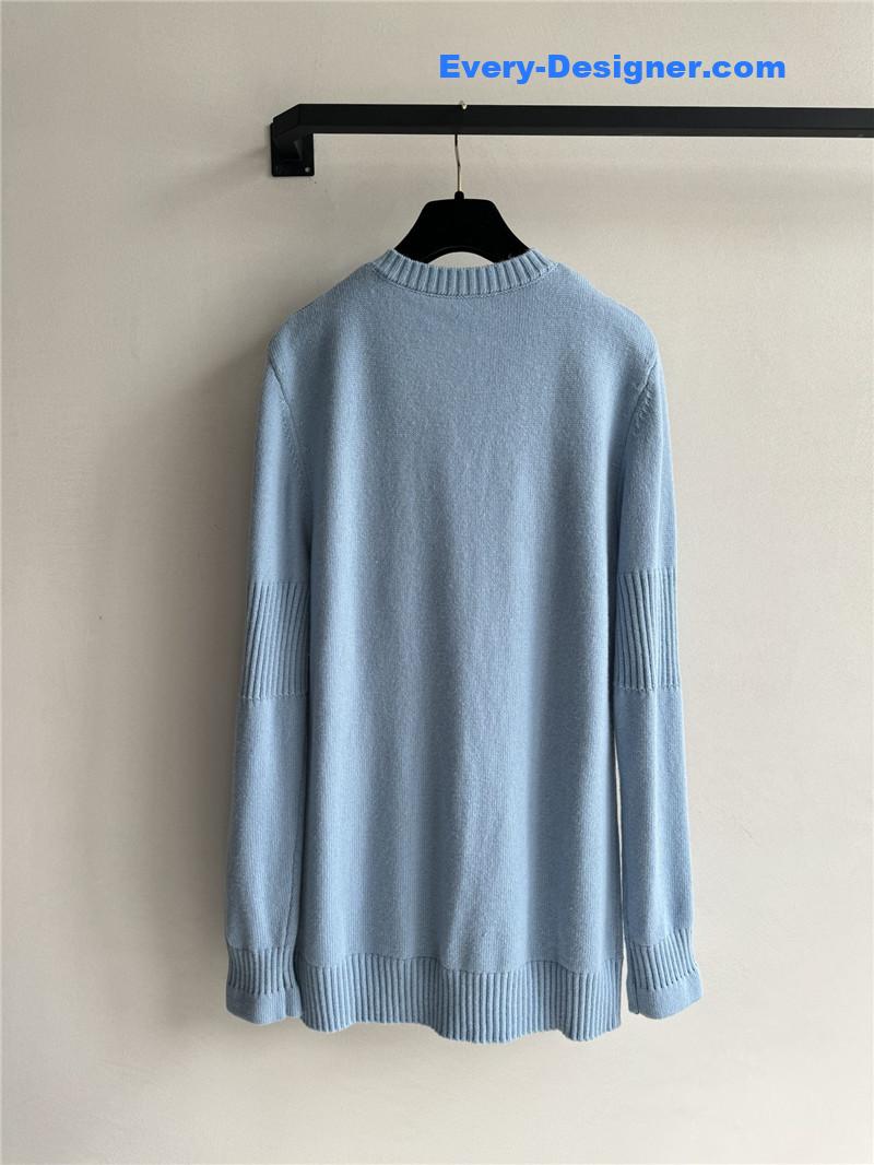 Ch**el crew neck cardigan cheap replica designer clothes