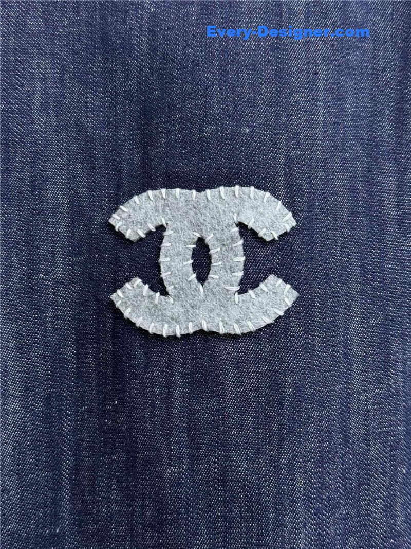 Ch**el denim vest replica designer clothing websites