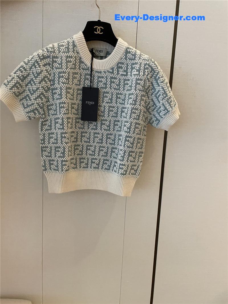 F**di new short sleeve replica clothing sites