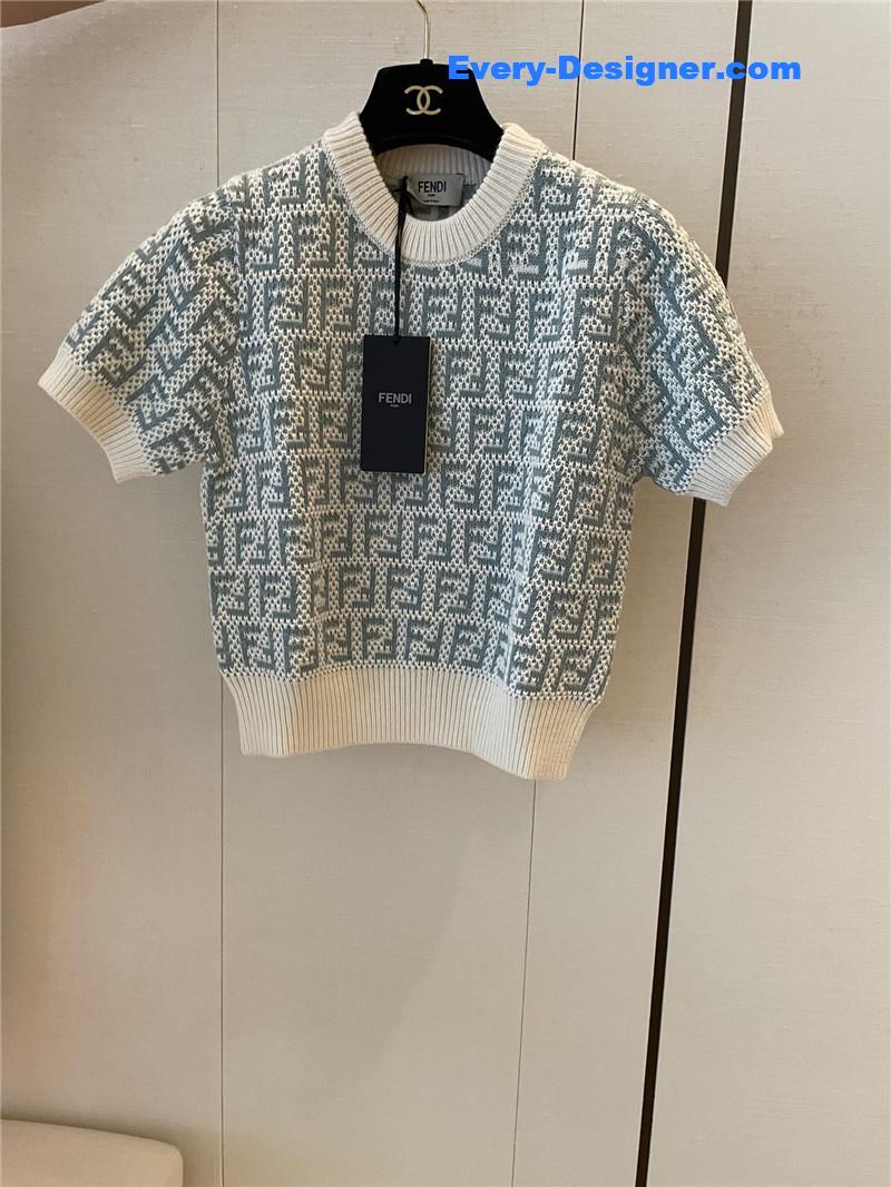 F**di new short sleeve replica clothing sites