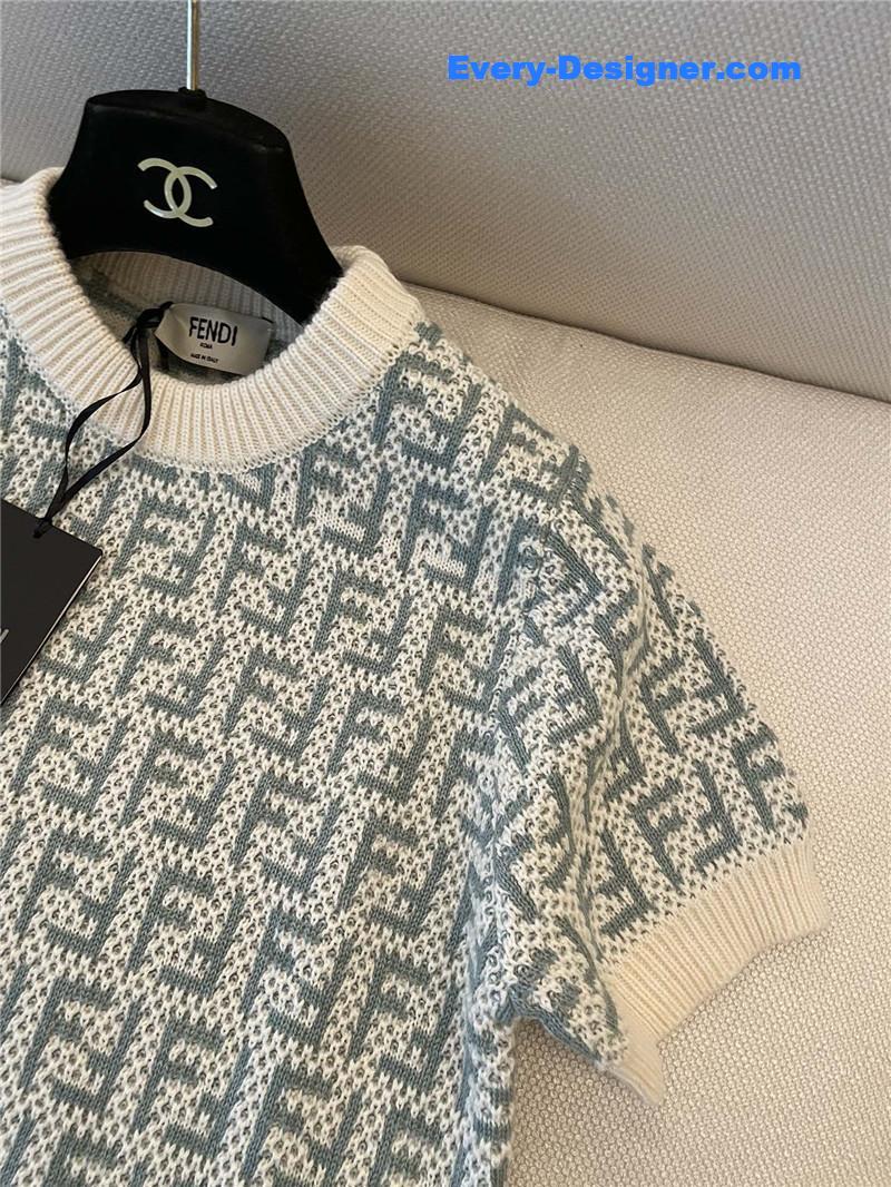 F**di new short sleeve replica clothing sites