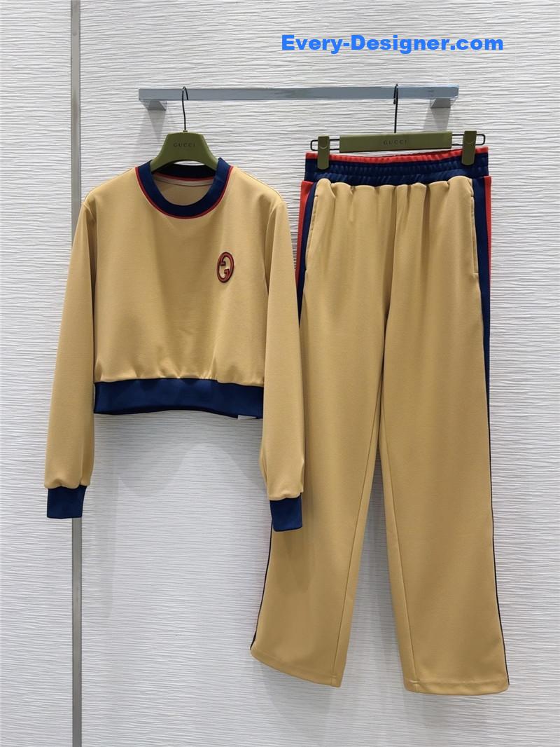 Gvc*1 trendy sweatshirt suit replica d&g clothing