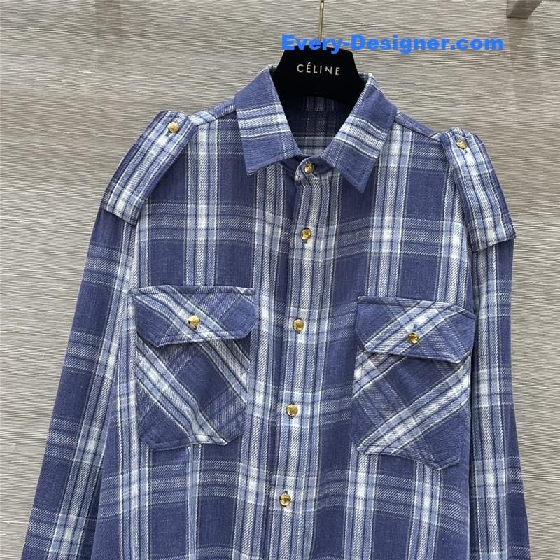 Ce1i*e plaid shirt replica clothing sites