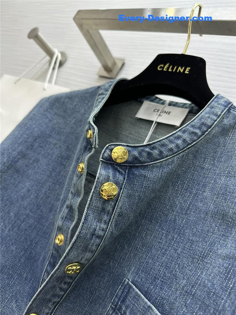 Ce1i*e new denim shirt replica d&g clothing