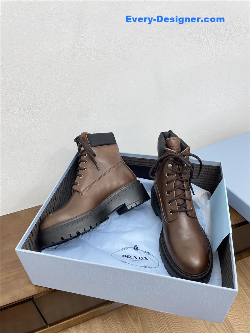 Pra*a leather work boots for women