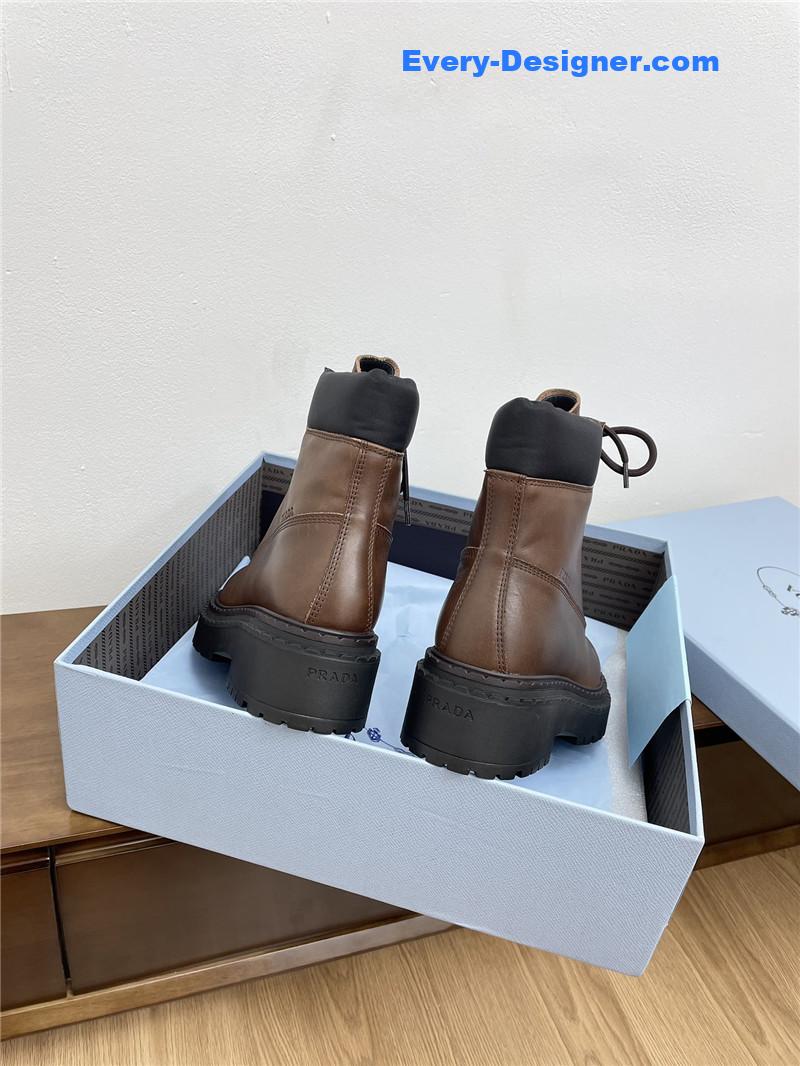 Pra*a leather work boots for women