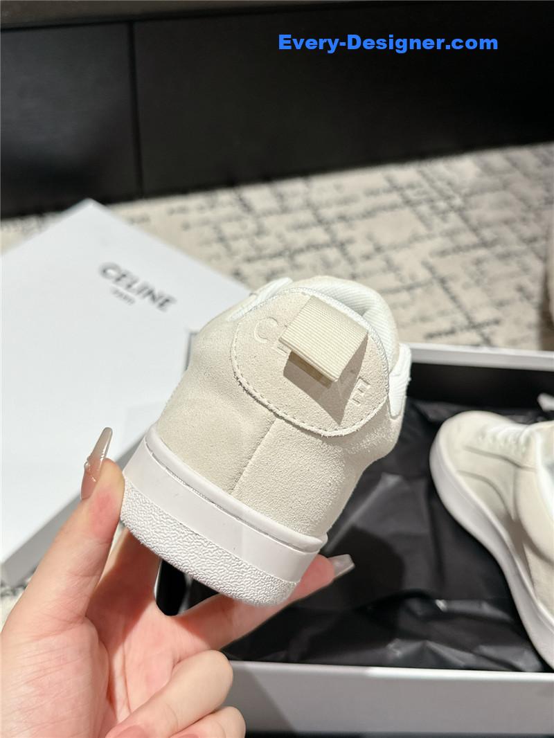 Ce1i*e suede huntington low lace-up sneakers