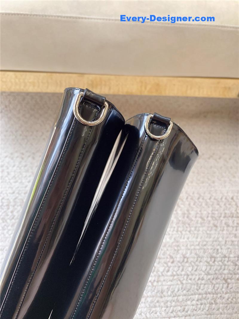 Sa1nt Lau*nt nina high leather boots