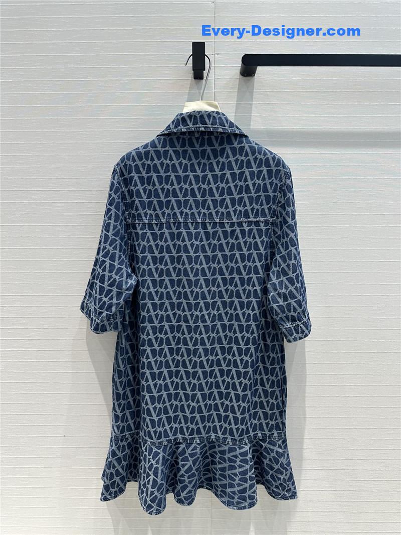 Va1e*ntin0 seven -point sleeve dress replica d & g clothing