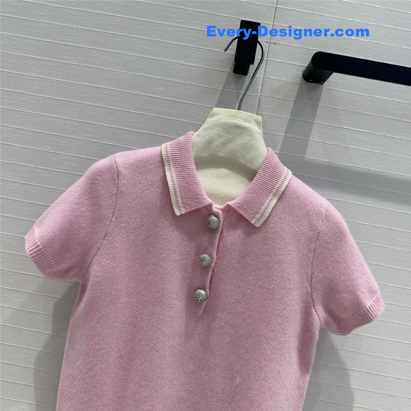 Va1e*ntin0 polo lead short -sleeved sweater replica clothing sites