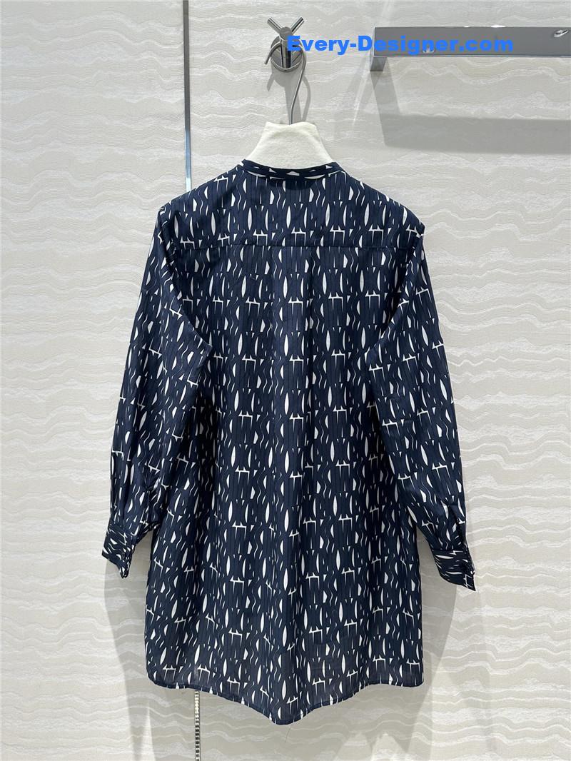 D10r letter element printing pattern shirt replica clother