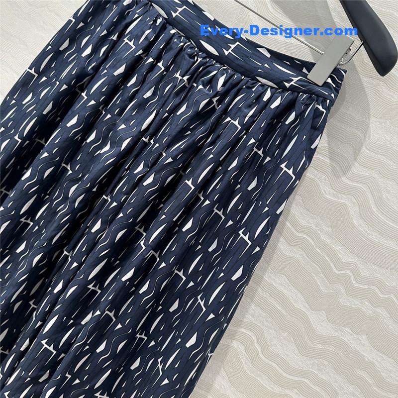 D10r letter element printing pattern long skirt replicas clother