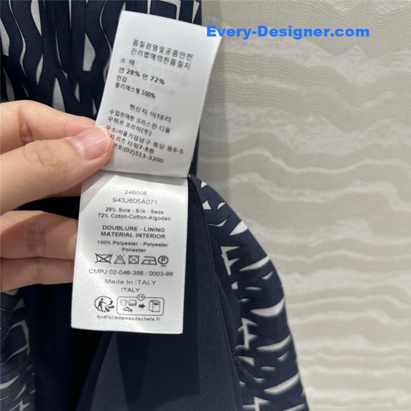 D10r letter element printing pattern long skirt replicas clother