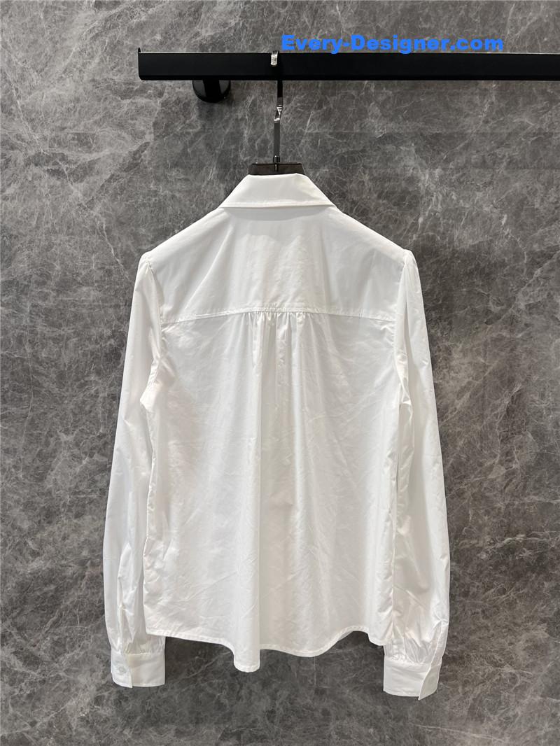 Ch**el long -sleeved shirt replica designer clother