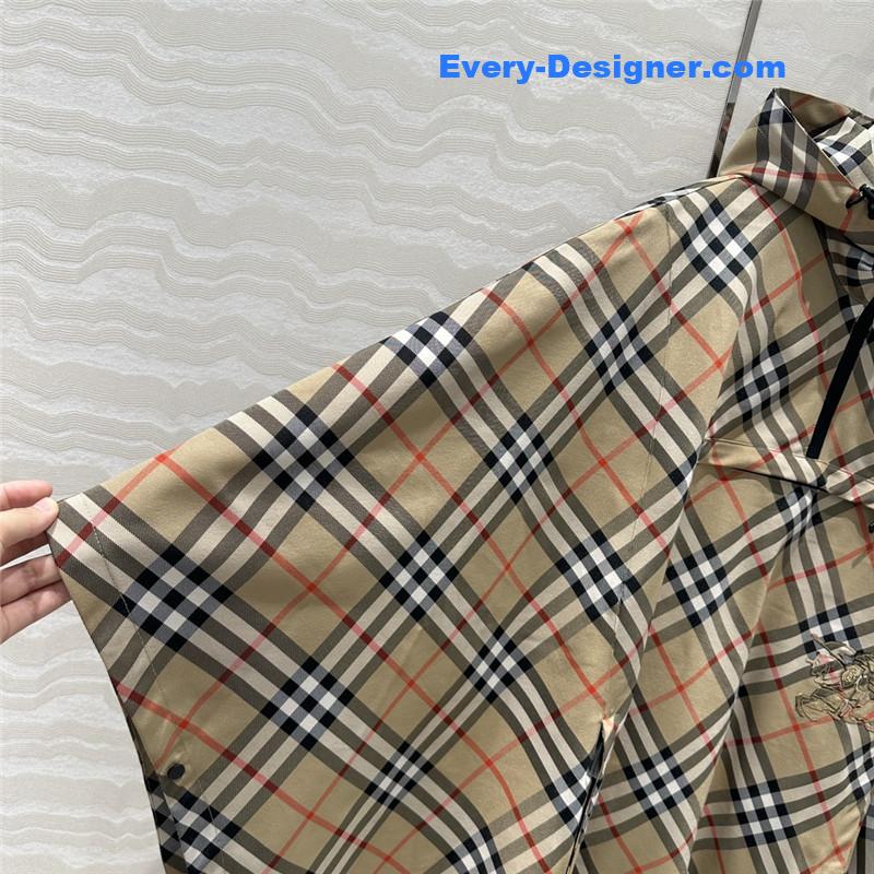 Bv*b*rry checkered cape cloak replica clothing site