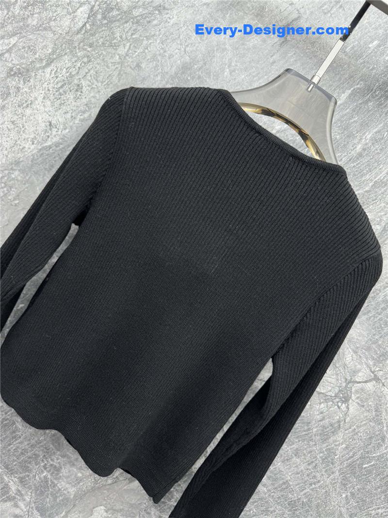 Balmain metal button knitted cardigan replicas clothes