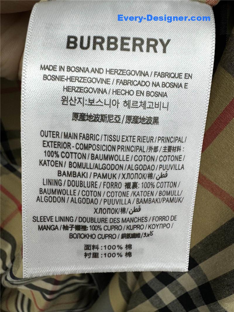 Bv*b*rry new trench coat replica d&g clothing