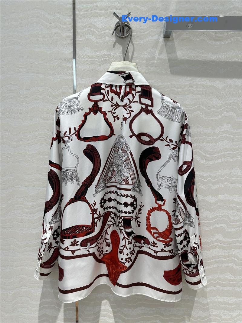 H**me5 printed silk shirt replica clothing sites