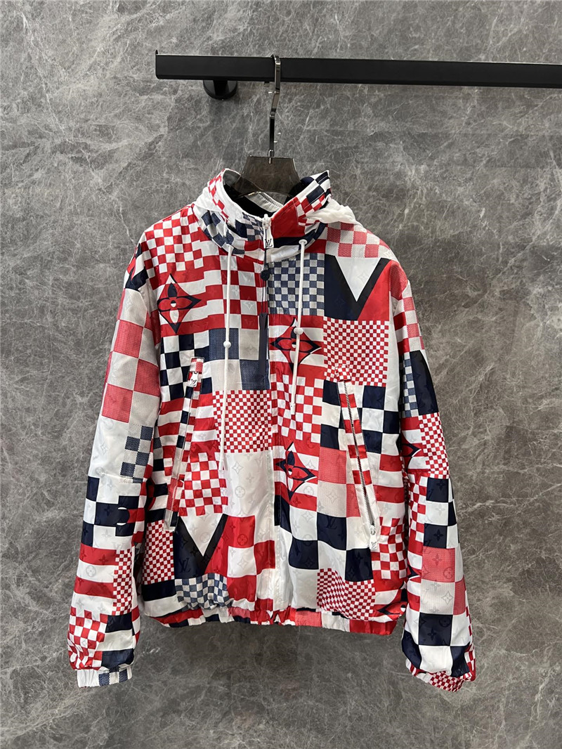 l0vis Vvtt0n lv double-sided windbreaker jacket replica clothes
