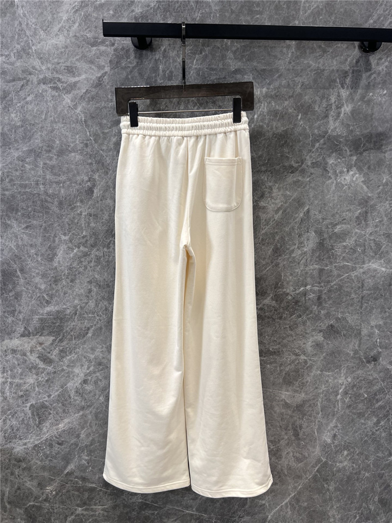 M1um1u elastic waist wide-leg pants replicas clothes