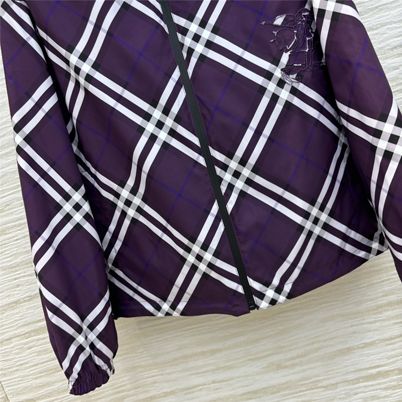 Bv*b*rry hooded check trench coat replica designer clothes