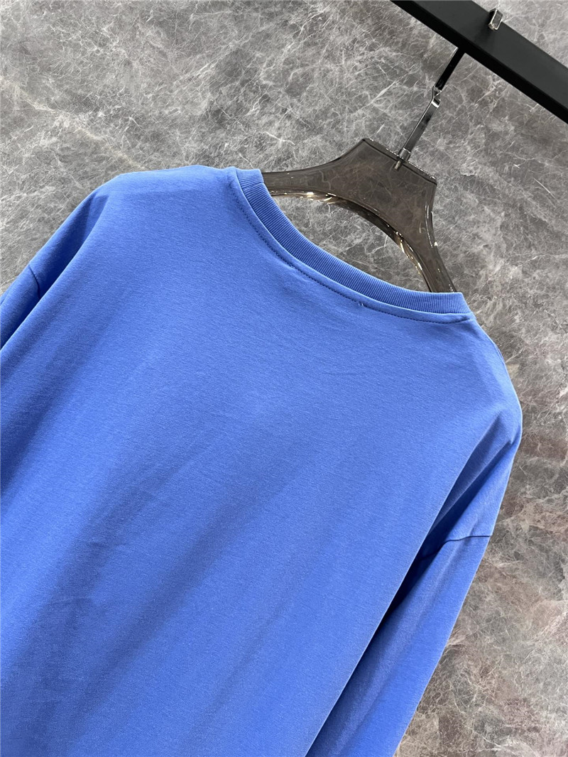 M1um1u round neck long sleeve t-shirt cheap replica designer clothes