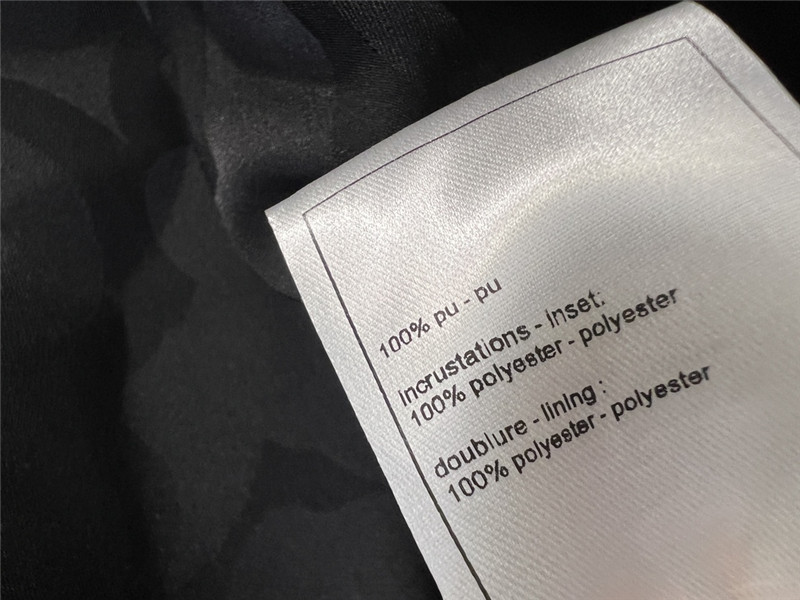 Ch**el short-sleeved leather jacket replica clothing sites