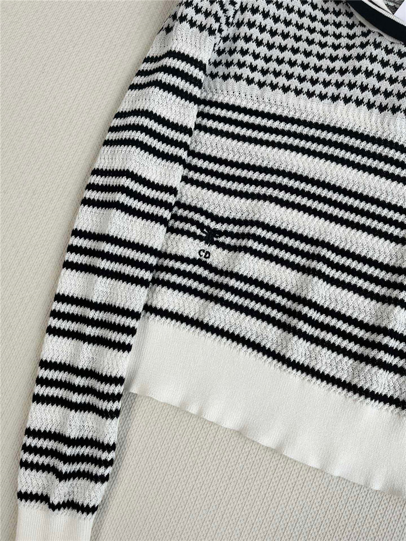 D10r navy collar knitted long sleeve replicas clothes