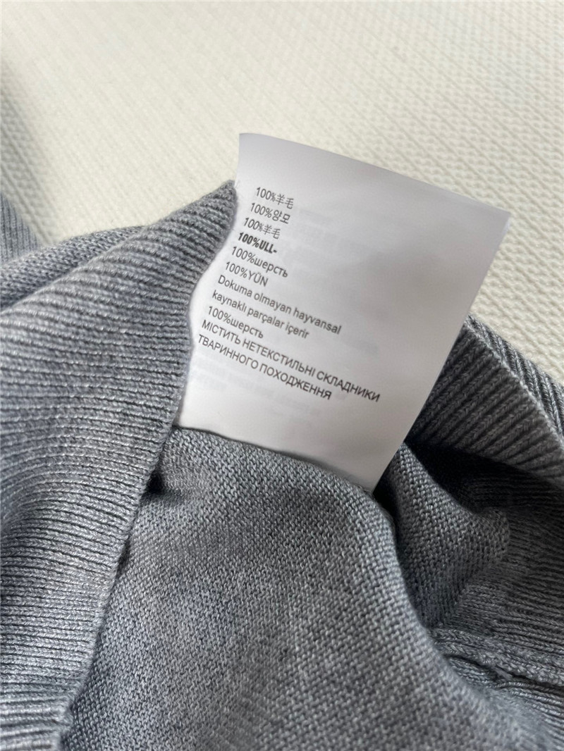 M1um1u long-sleeved knitted top replica clothing sites