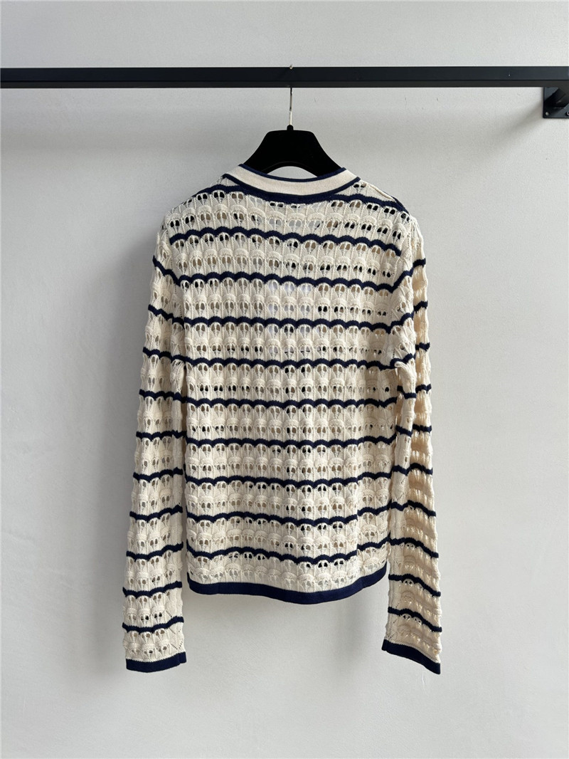 Ch**el new hollow cardigan cheap replica designer clothes