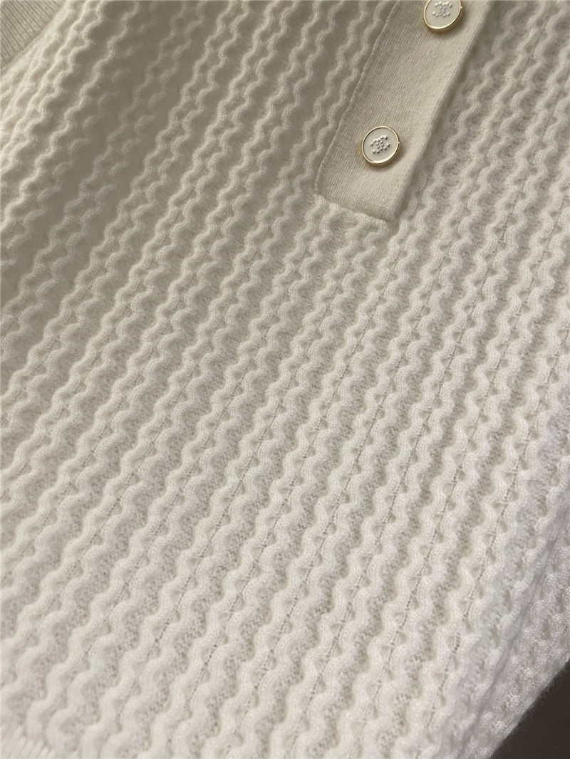 Chanel cashmere button vest replica d&g clothing