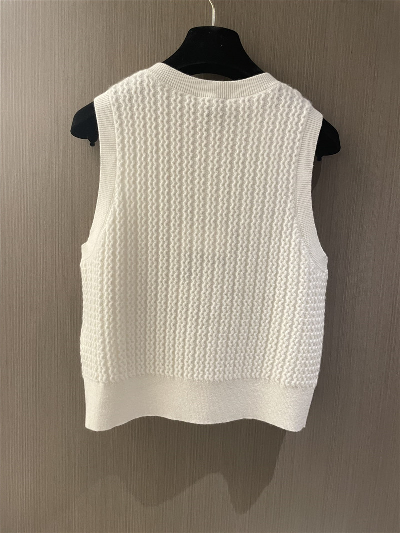 Chanel cashmere button vest replica d&g clothing