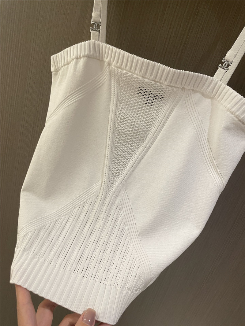 Chanel hollow pearl logo sling replica clothing sites