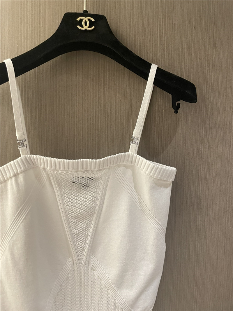 Chanel hollow pearl logo sling replica clothing sites