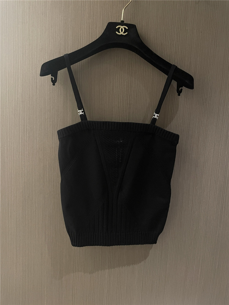 Chanel hollow pearl logo sling replica clothing sites