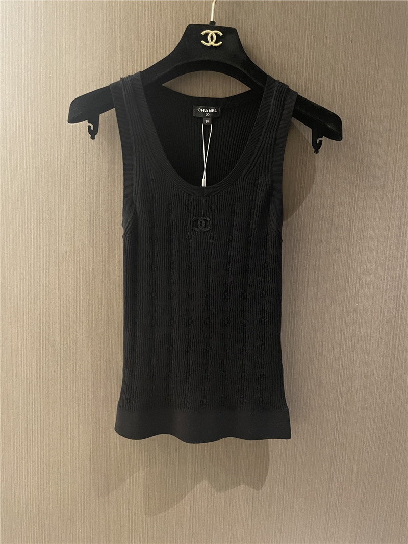 Chanel logo vestcheap replica designer clothes