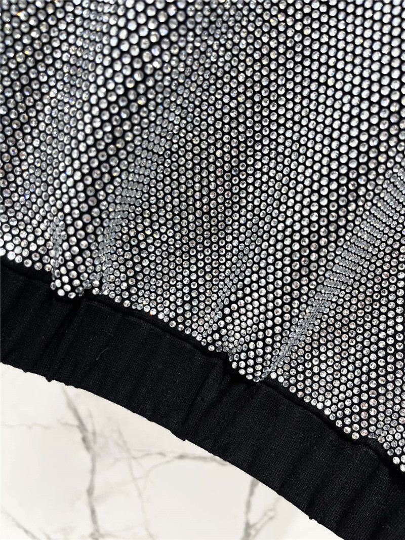 Balmain new rhinestone top replica d&g clothing