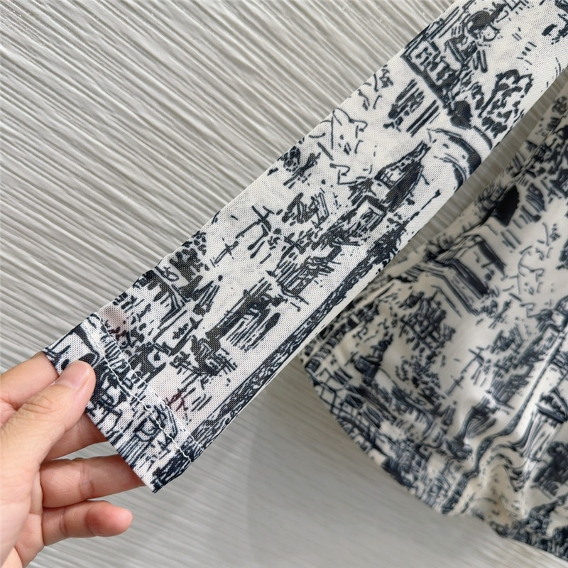 D10r semi-transparent top replica clothing sites