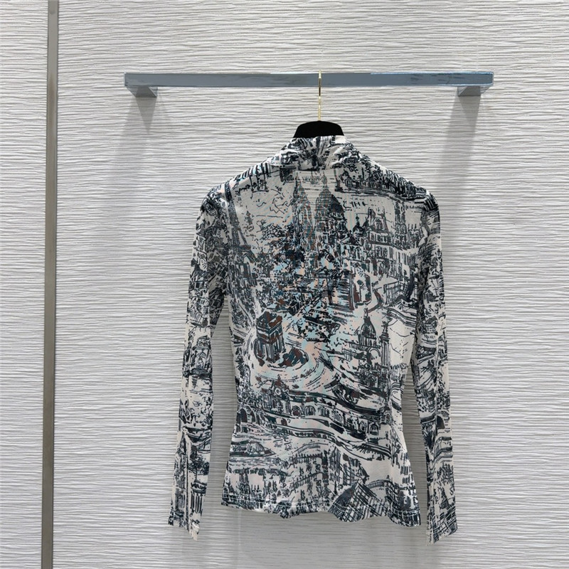 D10r semi-transparent top replica clothing sites