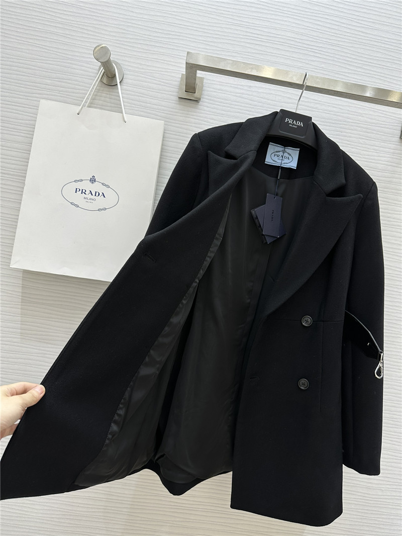 Pra*a mid-length suit jacket replica clothing sites