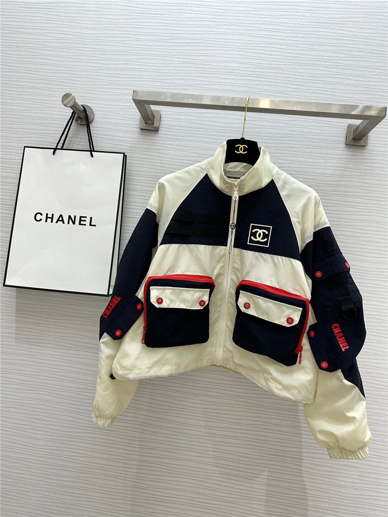 Chanel hooded short work jacket replica d&g clothing