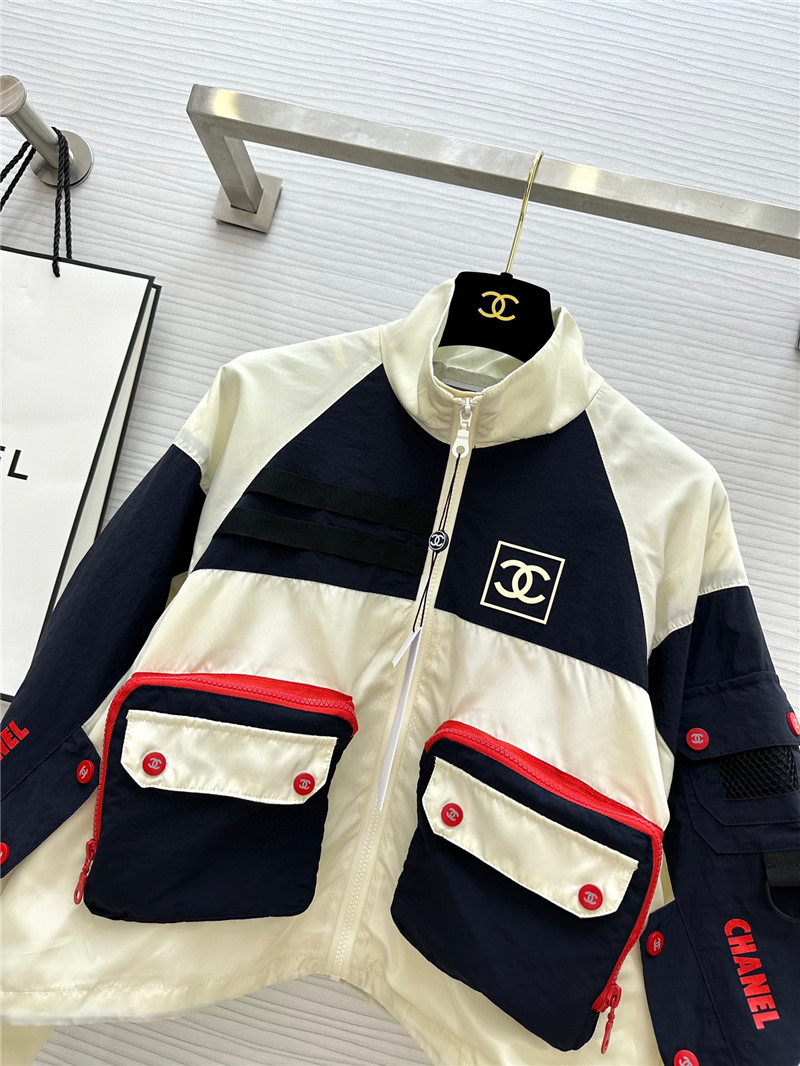 Chanel hooded short work jacket replica d&g clothing