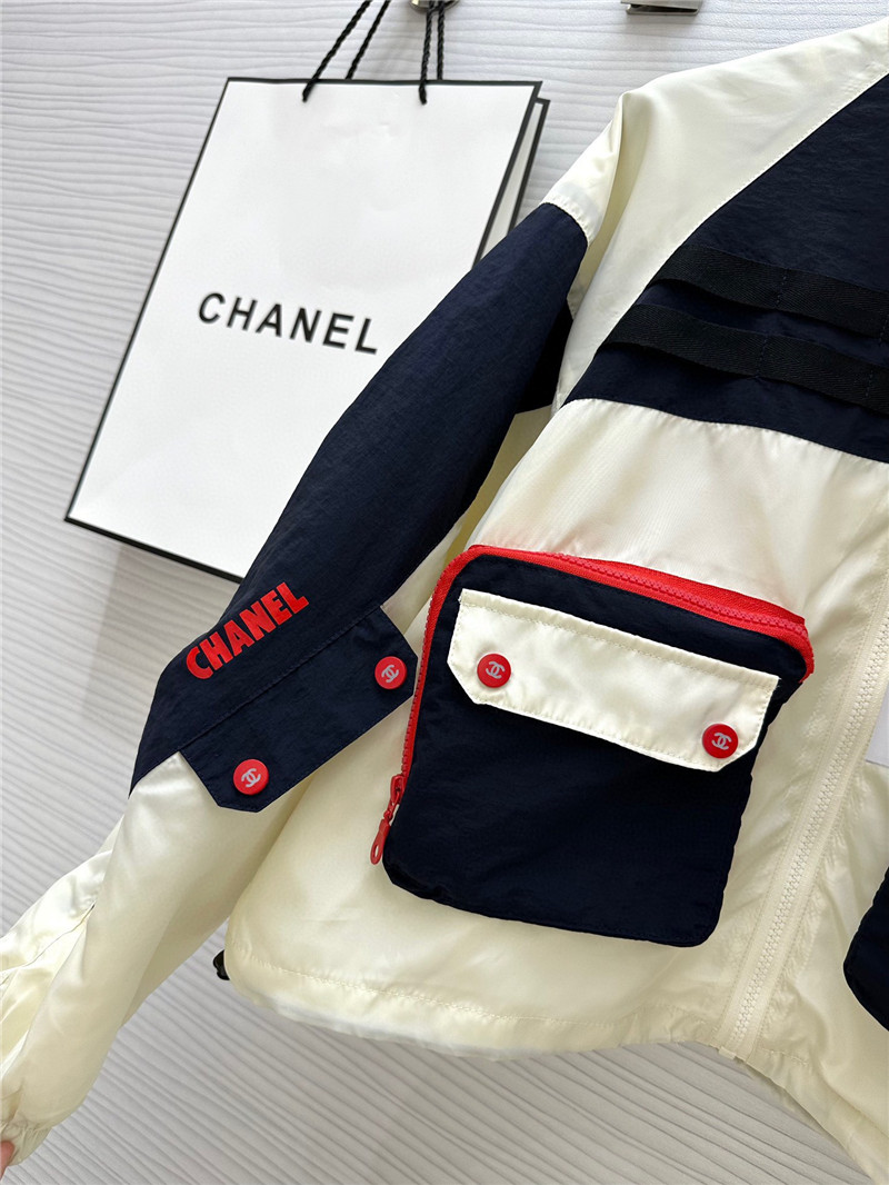 Chanel hooded short work jacket replica d&g clothing