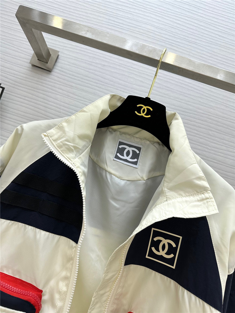 Chanel hooded short work jacket replica d&g clothing