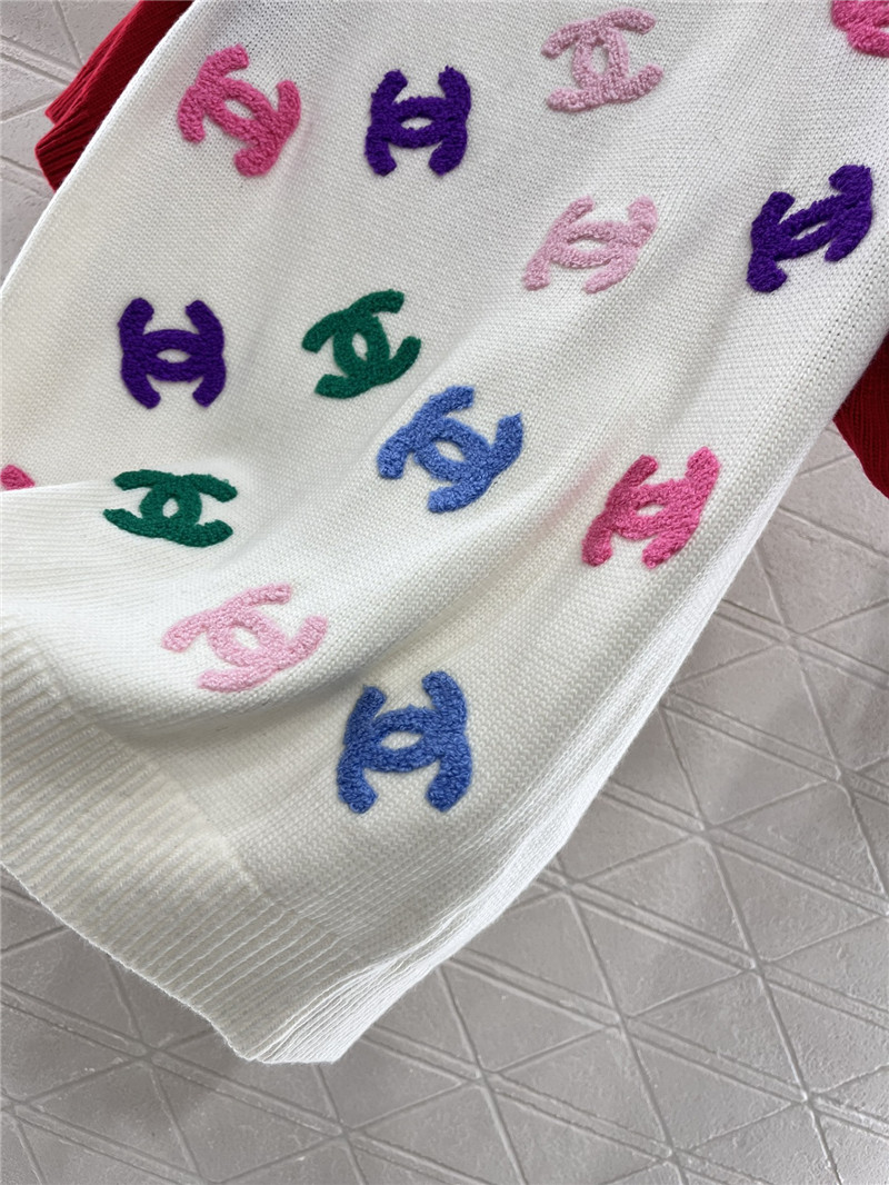 Chanel knitted short-sleeved sweater replica clothing sites