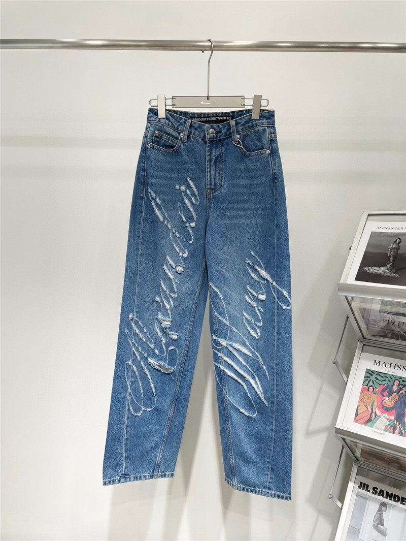 alexander wang wide-leg jeans replicas clothes